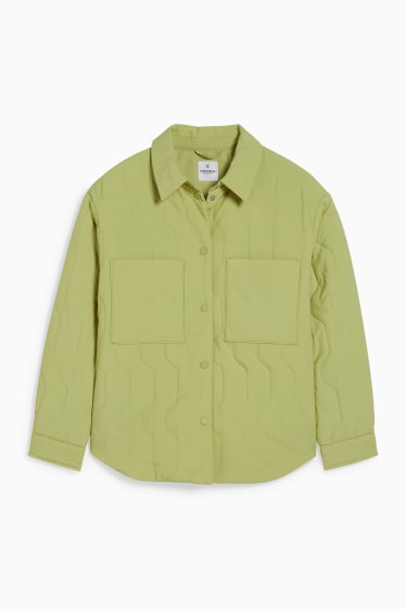 Teens & young adults - CLOCKHOUSE - quilted jacket - light green