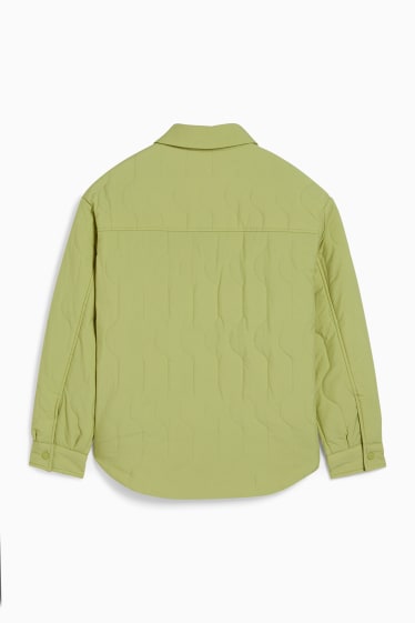 Jóvenes - CLOCKHOUSE - chaqueta acolchada - verde claro