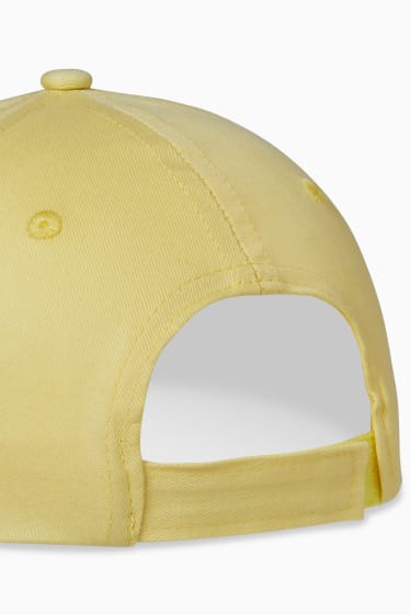 Kinder Mädchen - Baseballcap - gelb
