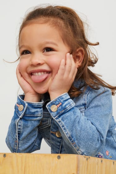 Children Girls - Denim jacket - denim-light blue