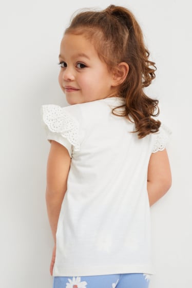 Enfants filles - T-shirt - blanc crème