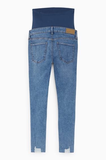 Women - Maternity jeans - skinny jeans - LYCRA® - blue denim