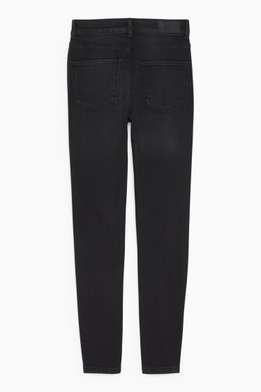 Femmes - Skinny jean - high waist - LYCRA® - jean gris