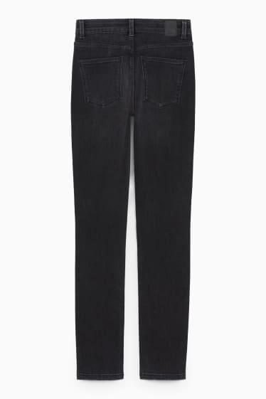 Femei - Slim jeans - talie înaltă - LYCRA® - denim-gri închis