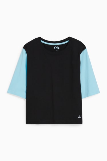 Donna - T-shirt tecnica - 4 Way Stretch - nero