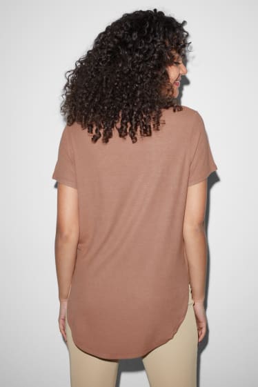 Dames - CLOCKHOUSE - T-shirt - beige