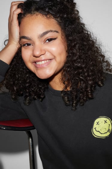 Femmes - CLOCKHOUSE - sweat - Nirvana - noir