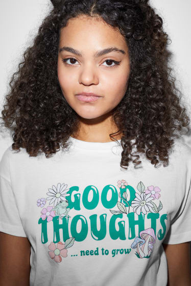 Donna - CLOCKHOUSE - t-shirt - bianco