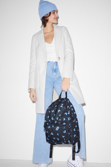 Donna - CLOCKHOUSE - zaino - con motivi - blu scuro