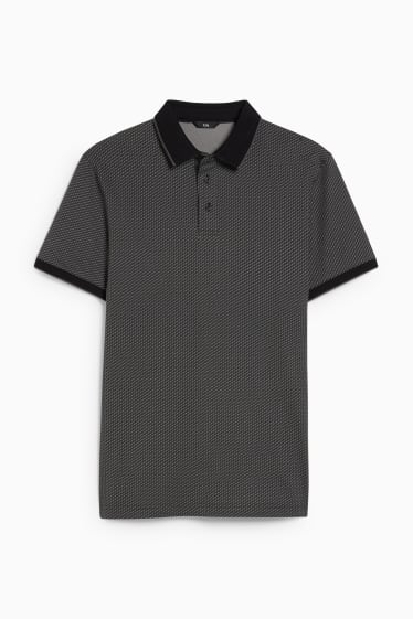 Herren - Poloshirt  - dunkelgrau