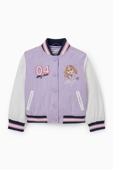 Kinder Mädchen - Paw Patrol - Jacke - hellviolett
