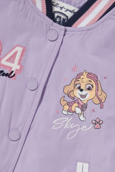 Kinder Mädchen - Paw Patrol - Jacke - hellviolett