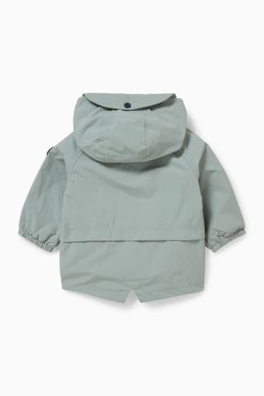 Babies - Baby jacket with hood - green