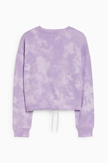 Enfants filles - Sweat - violet clair