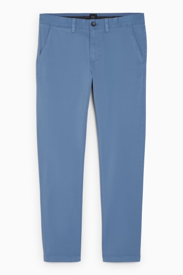Home - Pantalons xinos - slim fit - Flex - LYCRA® - blau