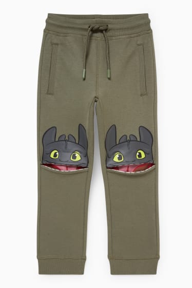 Enfants garçons - Dragons - pantalon de jogging - vert