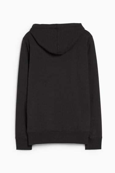 Mujer - Sudadera básica con capucha - negro