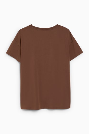 Dames - CLOCKHOUSE - T-shirt - bruin