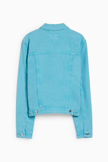 Women - CLOCKHOUSE - denim jacket - turquoise