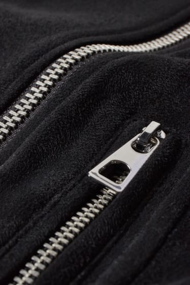 Femmes - CLOCKHOUSE - blouson motard - synthétique - noir