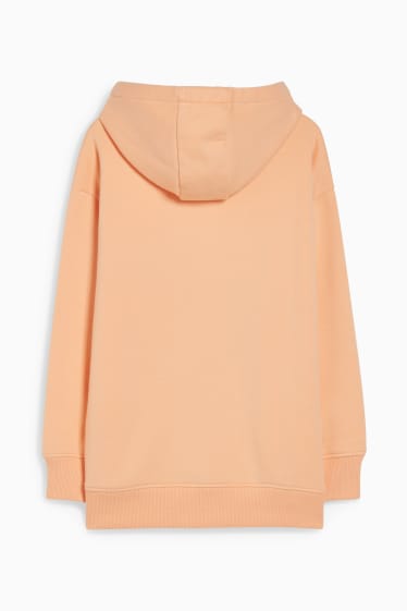 Kinderen - Hoodie - genderneutraal - licht oranje