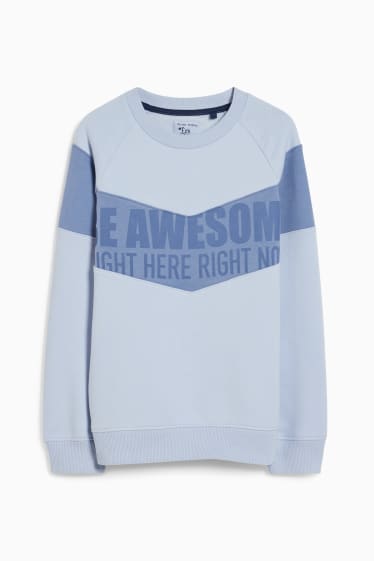 Kinder - Sweatshirt - genderneutral - hellblau