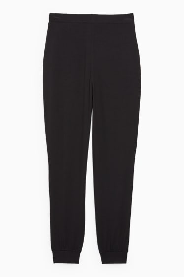 Femmes - Pantalon de jogging basique - noir