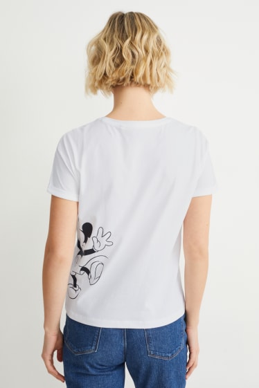 Women - T-shirt - Mickey Mouse - white