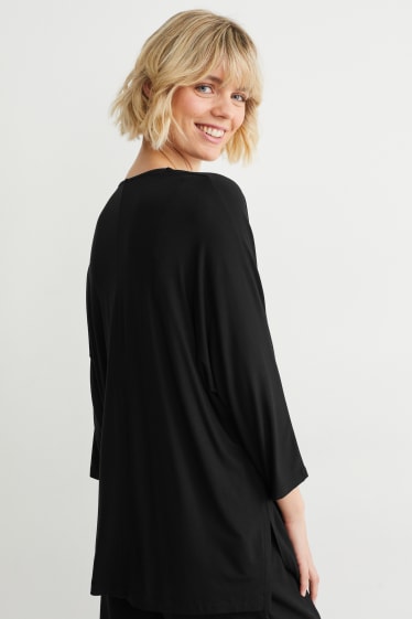 Donna - Cardigan basic - nero