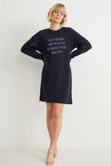 Women - Nightshirt - dark blue