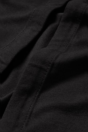 Damen - Basic-Strickjacke - schwarz