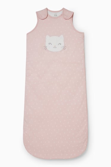 Baby Mädchen - Baby-Schlafsack - 18-36 Monate - geblümt - rosa