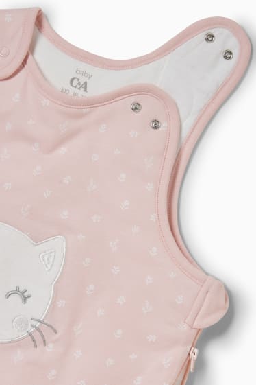 Baby Mädchen - Baby-Schlafsack - 18-36 Monate - geblümt - rosa