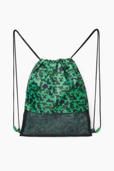 Enfants - Minecraft - sac de sport - vert