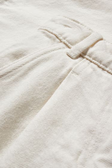 Enfants filles - Pantalon - wide leg - blanc crème