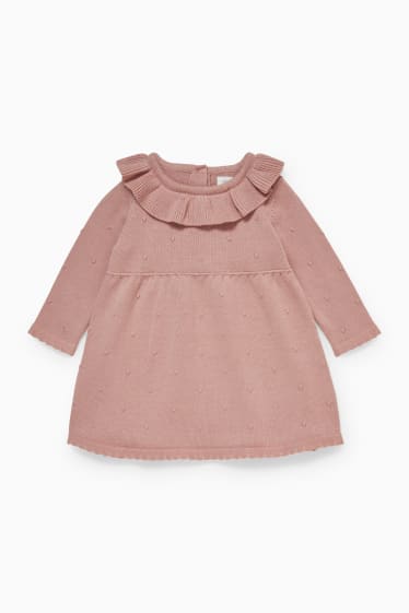 Baby Mädchen - Baby-Outfit - 2 teilig - pink