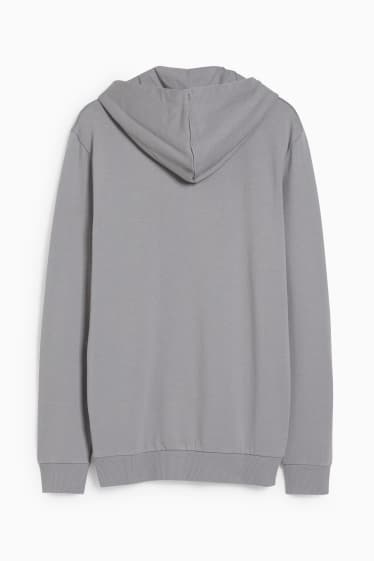 Hombre - Sudadera con capucha - gris