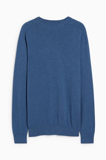 Hommes - Pullover - bleu foncé