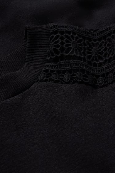 Damen - Sweatshirt - schwarz