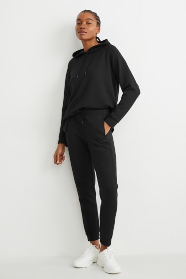 Damen - Basic-Jogginghose - schwarz