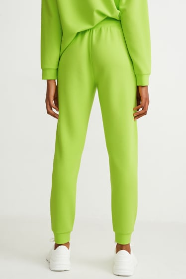 Damen - Basic-Jogginghose - neon grün