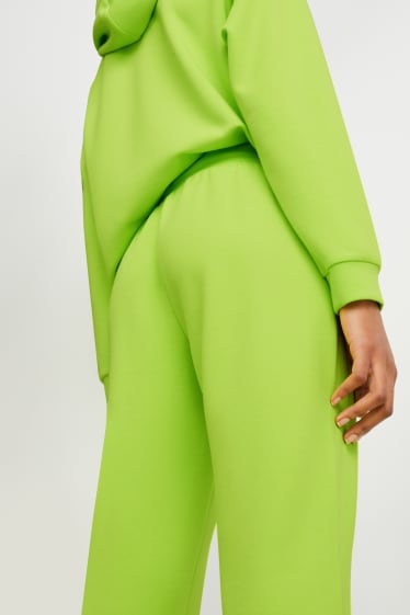 Femei - Pantaloni de trening basic - verde neon