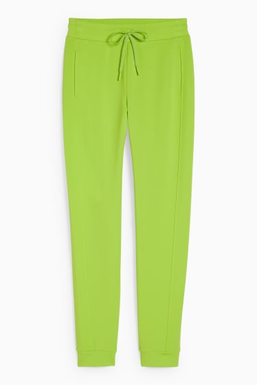 Damen - Basic-Jogginghose - neon grün