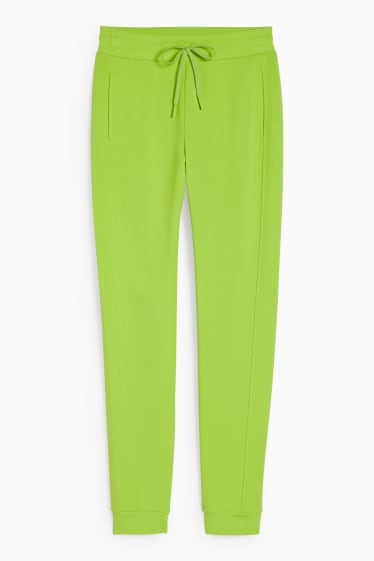 Damen - Basic-Jogginghose - neon-grün