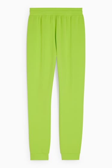 Femmes - Pantalon de jogging basique - vert fluo