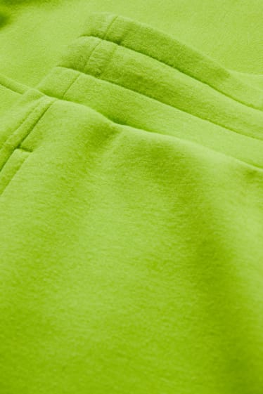 Femei - Pantaloni de trening basic - verde neon