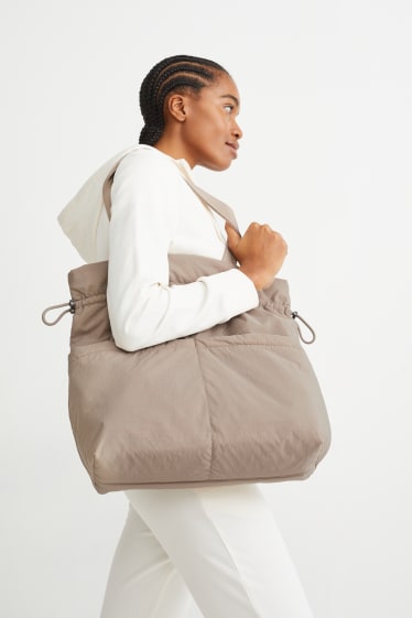 Damen - Shopper - silber