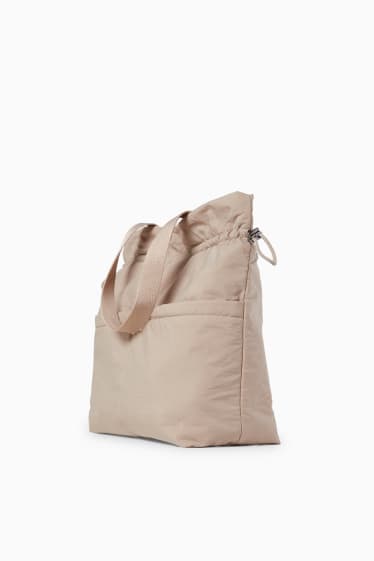 Kobiety - Torba shopper - srebrny