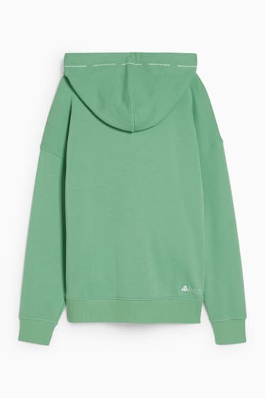 Mujer - Sudadera con capucha - verde claro