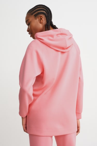 Damen - Basic-Hoodie - pink